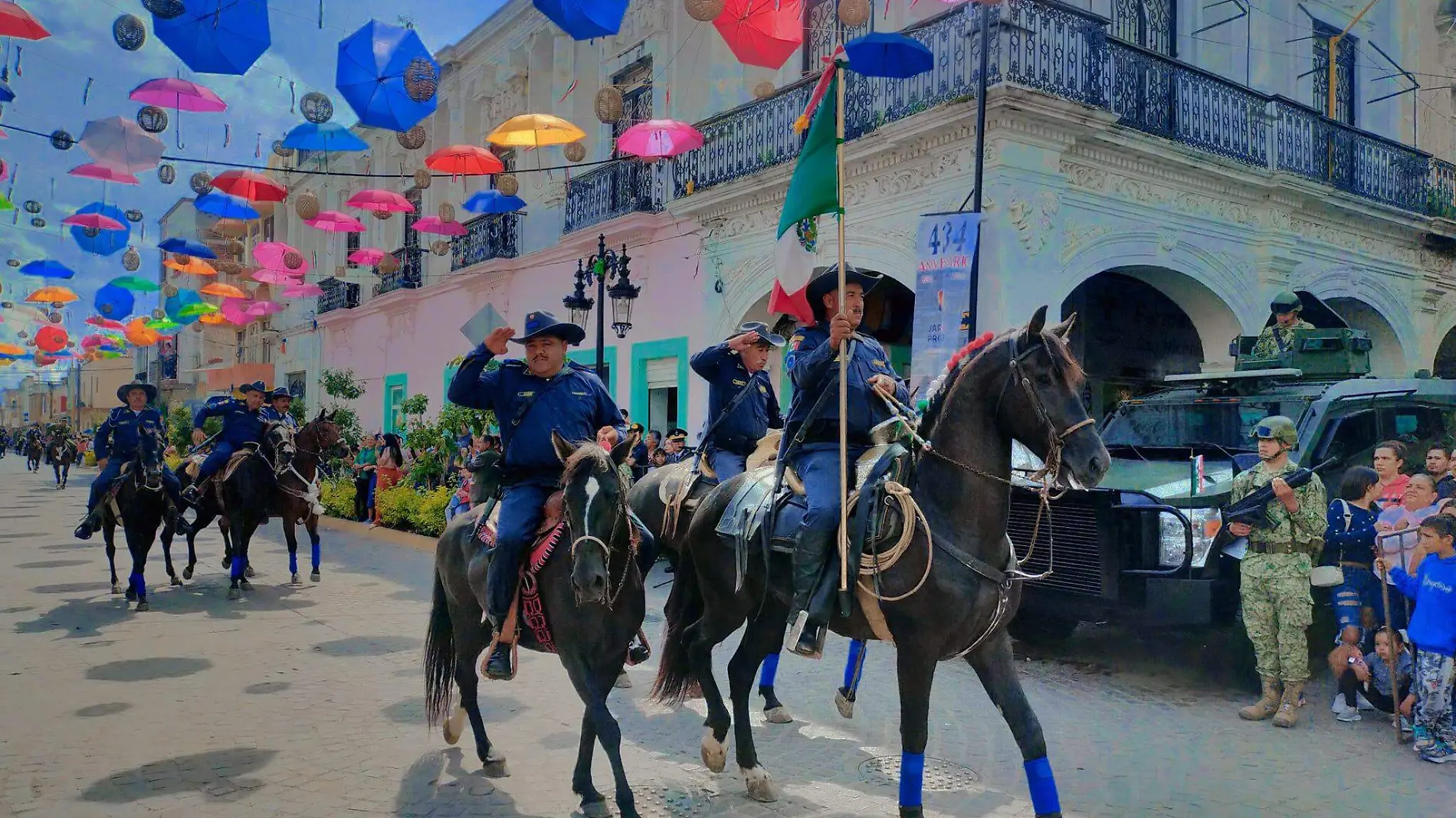 desfile de aniversario de Jaral 3